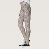 Belles Leggings d'Art Abstrait Traditionnel (Gauche)