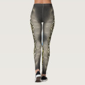 Belles Leggings d'Art Abstrait Traditionnel (Dos)