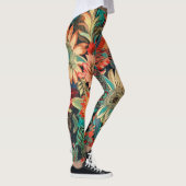 Belles Leggings d'Art Abstrait Traditionnel (Droite)