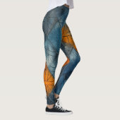 Belles Leggings d'Art Abstrait Traditionnel (Droite)