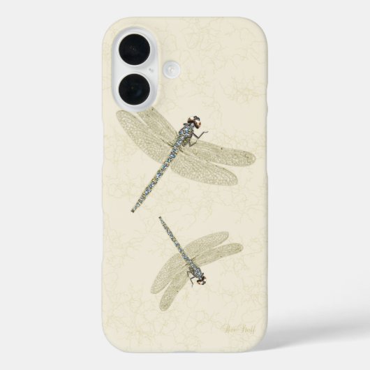 Belles libellules bijoux Casemate Coques (Verso)