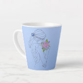 Belles lignes | septembre | Latte Mug (Angle gauche)