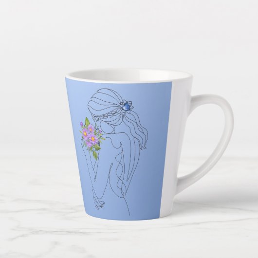 Belles lignes | septembre | Latte Mug (Droite)