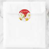 Belles marguerites et stickers Ladybugs (Sac)