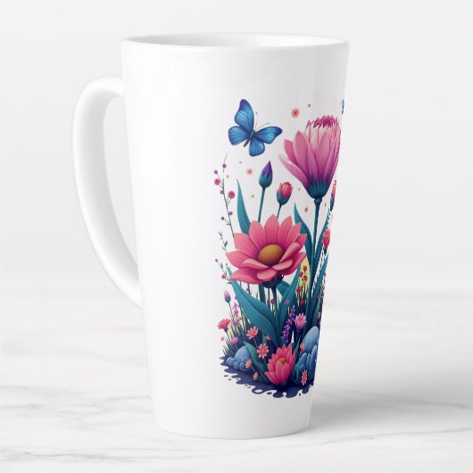 Belles Mugs Fleurs (Angle gauche)