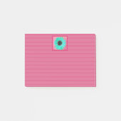 Belles notes de post-it aux fleurs (Devant)