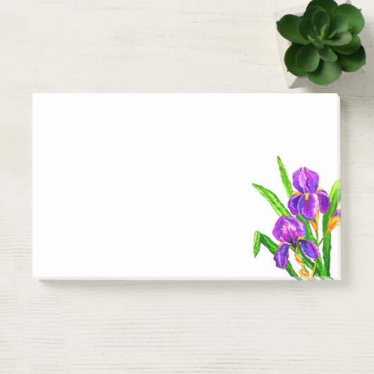 Belles notes Irises Post-it® (Bureau)