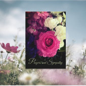 Belles prières et carte de sympathie