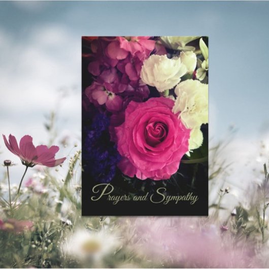 Belles prières et carte de sympathie