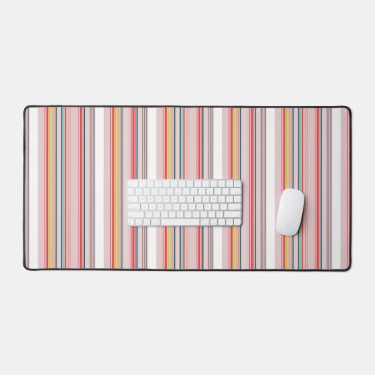 Belles rayures colorées modernes (Clavier et souris)