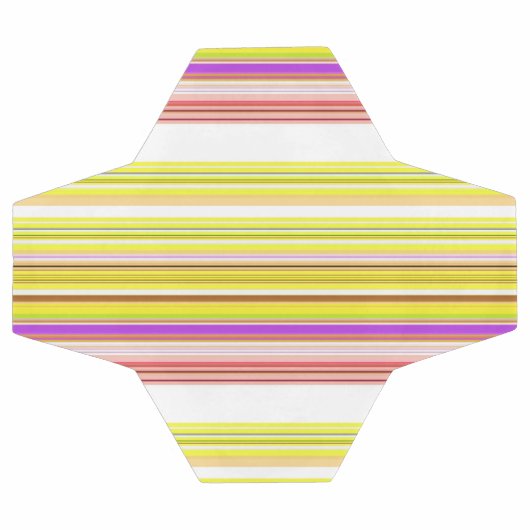 Belles rayures jaunes blanches (Plat)