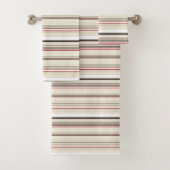 Belles rayures rouges blanches vintages (En situation)