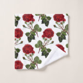 Belles Roses Rouges (Gant de toilette)