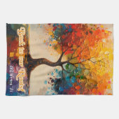 Belles serviettes de cuisine de l'Arbre de Vie (Horizontal)