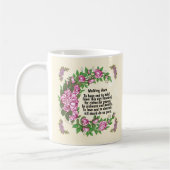Belles tasses de Mariage Rose Vows (Gauche)