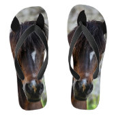 Belles tongs à cheval Brown (Semelle)