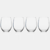 Belles verres à vin Mahjong Joker (Gauche)