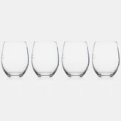 Belles verres à vin Mahjong Joker (Droite)