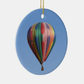 BelleStar Hot Air ballonkerst Keramisch Ornament (Rechts)