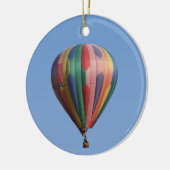 BelleStar Hot Air ballonkerst Keramisch Ornament (Links)