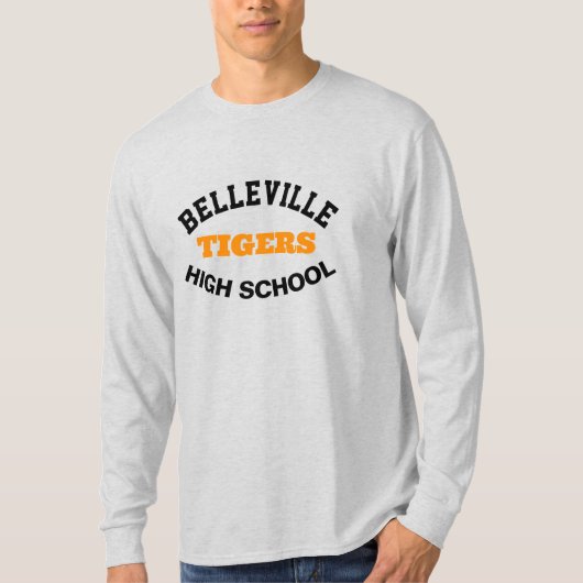 Belleville High School bedrukt T-shirt (Voorkant)