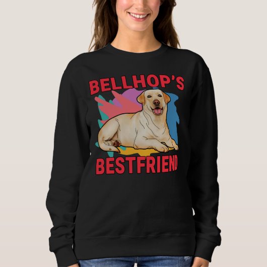 Bellhop S BestVriend Labrador Retriever Dog Ma An Trui (Voorkant)