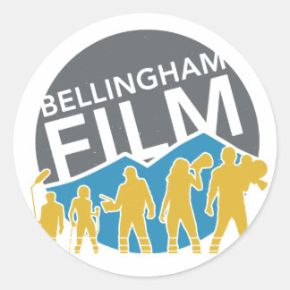 Bellingham Film Sticker Ronde