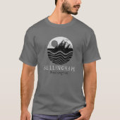 Bellingham Mountains Hiking Camping Washin T-shirt (Voorkant)