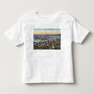 Bellingham, Washington — antenne van de stad Kinder Shirts