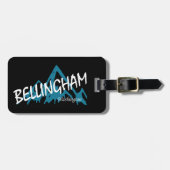 Bellingham Washington Bergen Bagagelabel (Voorkant horizontaal)