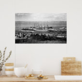 Bellingham, Washington - Ocean Vessels Poster (Keuken)