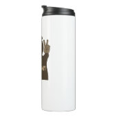 Bellingham Washington Peace Beer Thermosbeker (Geroteerd rechts)