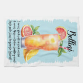 Bellini Cocktail Recept Theedoek (Horizontaal)