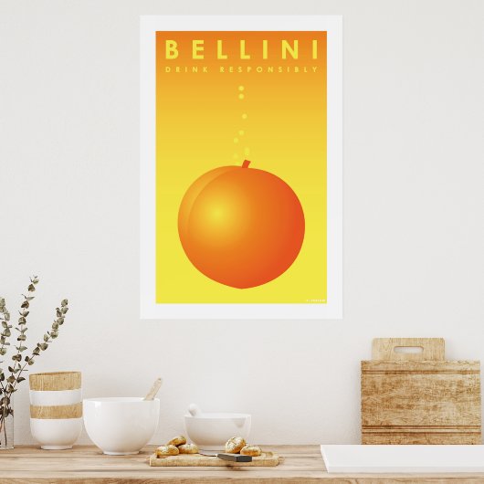 Bellini (groot Poster) Poster (Keuken)