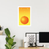 Bellini (klein Poster) Poster (Thuiskantoor)