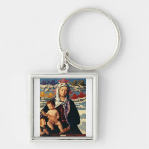 Bellini's Maagd en Kind High-Fidelity Fine Art Sleutelhanger