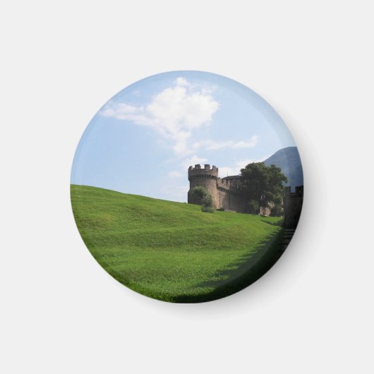 Bellinzona Zwitserland Magneet (Voorkant)