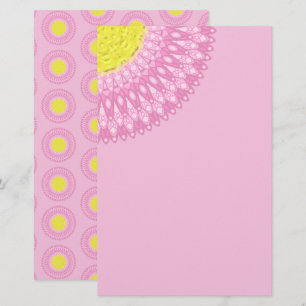 Bellis Mandala Briefpapier