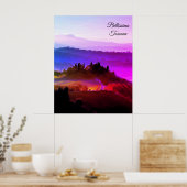 *~* Bellissima Italiaanse taal Toscane Tocana Poster (Keuken)