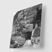 Bellissima Positano 2 - BW Vierkante Klok (Hoek)