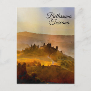 *~* Bellissima Toscana Toscane Italiaanse taal P Briefkaart
