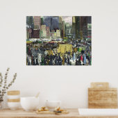 Bellows - New York, beroemd schilderij, Poster (Keuken)