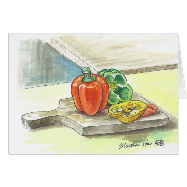 Bellpeppers exquis (Devant horizontal)