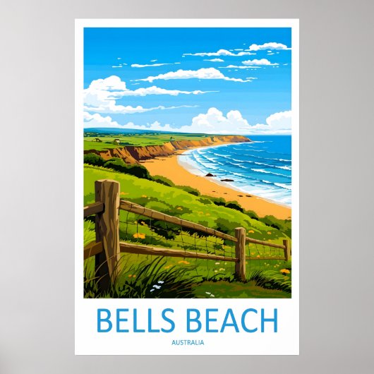 Bells Beach 1 Poster (Voorkant)