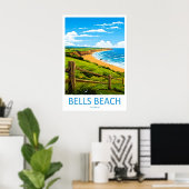 Bells Beach 1 Poster (Thuiskantoor)