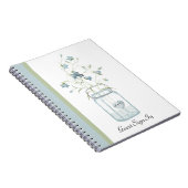 Bells bleues dans un carnet d'invité de mariage de (Côté Droit)