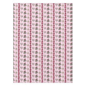 Bells Bridal Roos Flowers Tablecloth Tafelkleed (Voorkant)
