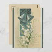 Bells en Lily van de Pasen Briefkaart (Voorkant / Achterkant)