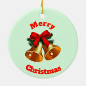 Bells et Holly Ornement (Dos)