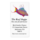 Bells Flasher Wrasse Label (Voorkant)